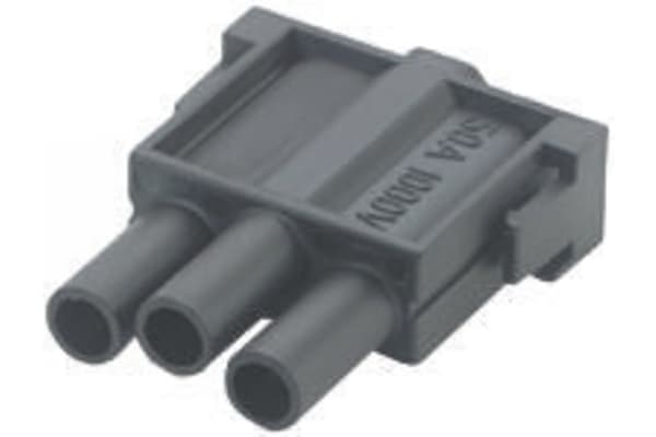 Product image for MC 3 POLE MODULE 10.0MM 2 MALE