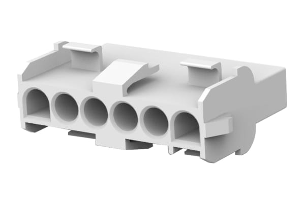 Product image for HOUSING,CAP,MATE-N-LOK,1 ROW,6WAY,NATRL