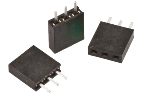 Product image for M20 SOCKET, SIL, VERTICAL, 4W,2.54MM