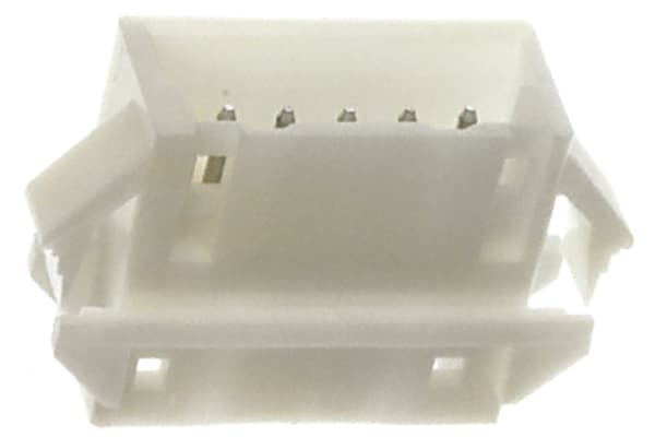 Product image for Header plug, 2mm, 5 way, panel mount, CT