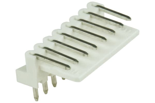 Product image for Molex, Mini-Latch, 5046, 5 Way, 1 Row, Right Angle PCB Header