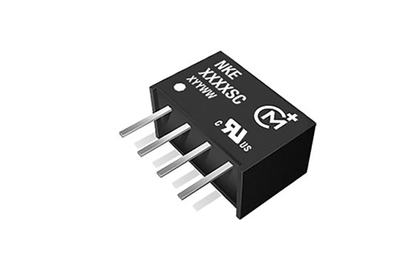 Product image for DC/DC converter,5Vin,5Vout 200mA 1W