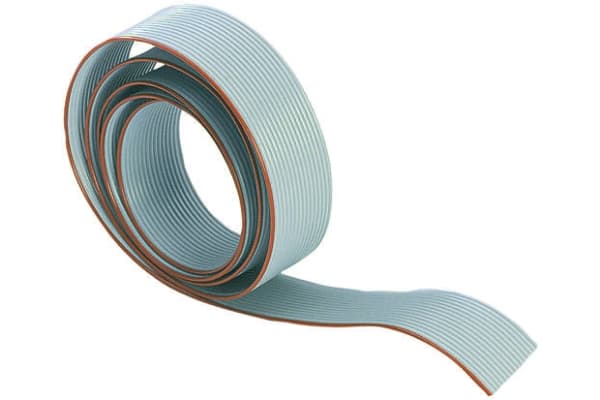 Product image for Harting 16 Way Unscreened Flat Ribbon Cable, 19.98 mm Width, 30m