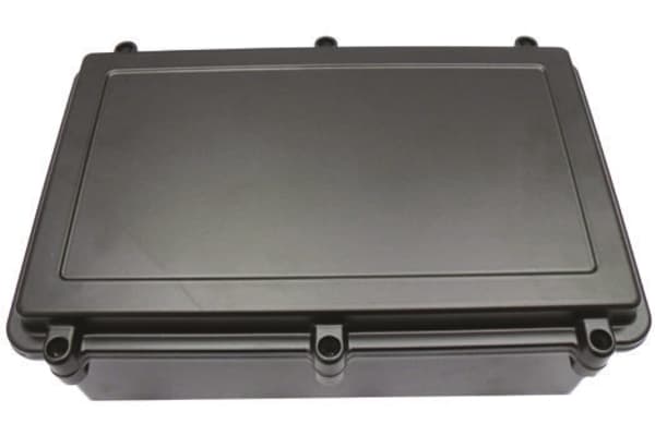 Product image for Shielded box, IP67, 262x182x90mm, black