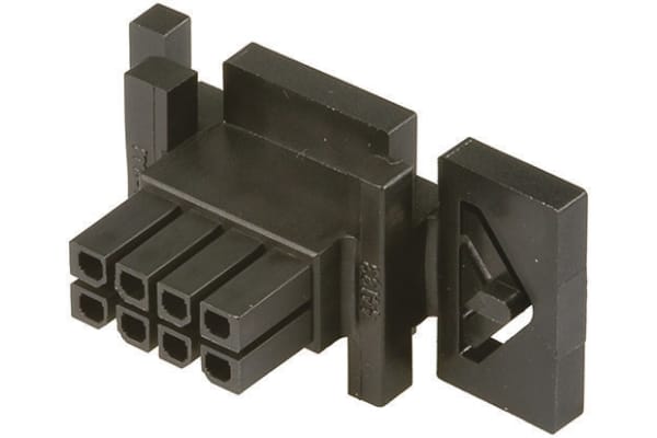 Product image for Molex, Micro-Fit BMI Female Connector Housing, 3mm Pitch, 14 Way, 2 Row