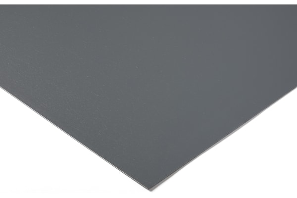 Product image for Grey PVC sheet stock,1000x1000x3mm