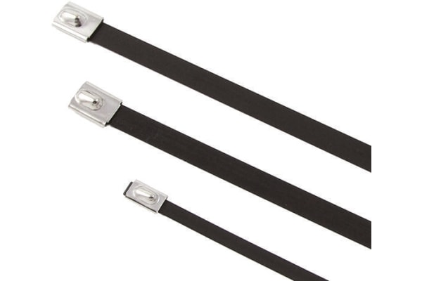 Product image for Cable tie 316 st.steel 521x12.3mmcoated