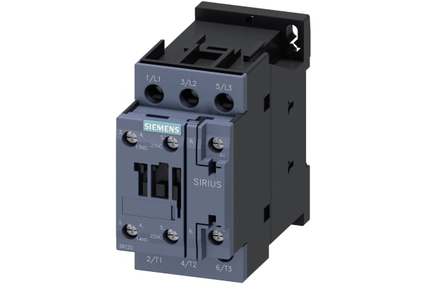 Product image for S0 Contactor 5.5kW 230Vac NC aux screw