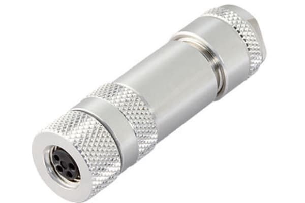 Product image for Female cable connector shieldable 4-way