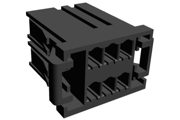 Product image for HOUSING,6W,RECEPTACLE,3.81MM,XX-KEY,D-3