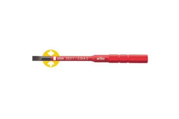 Product image for VDE exchange bit, slotted 4,0 mm
