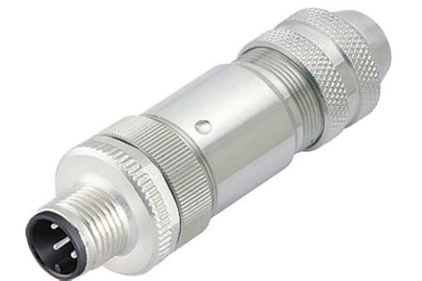Product image for Connector (m) shieldable 5way 4-6mm IP67