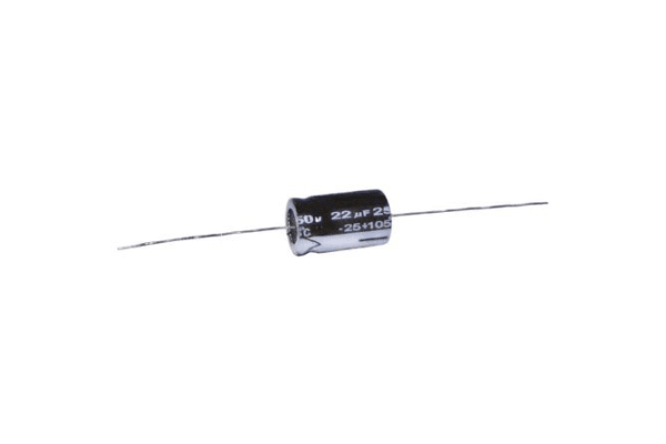 Product image for Axial AL cap, 2200uF, 25V