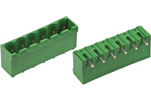 Product image for TERMI-BLOCK HEADER 3 WAY PCB R/A