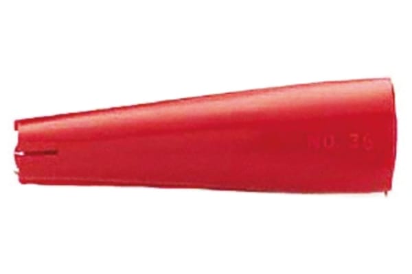 Product image for INSULATOR, VINYL, TEST CLIPS, RED