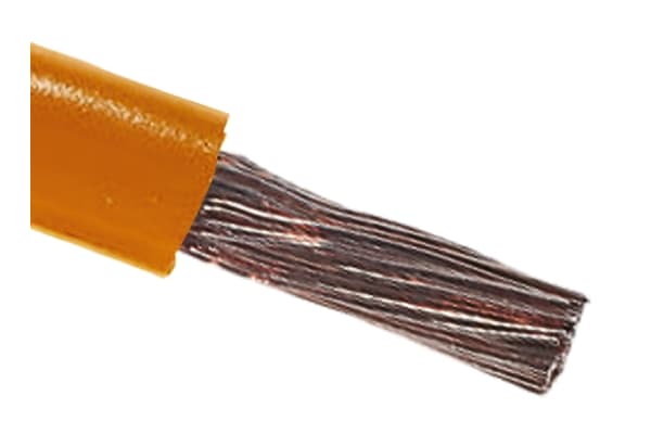 Product image for Orange tri-rated 4.0mm cable 100m