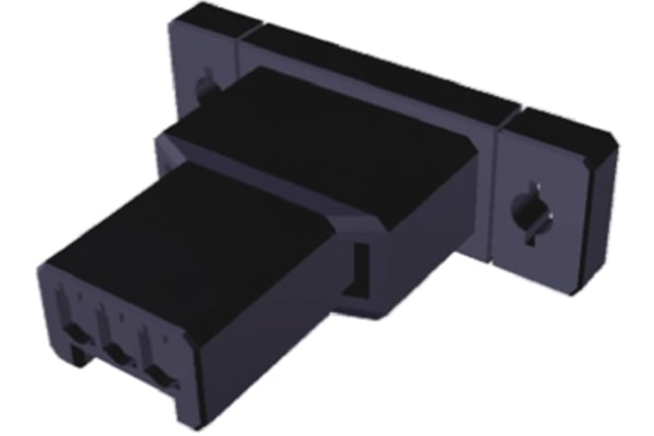 Product image for Housing PM 3 way TAB 3.81mm X key D-3