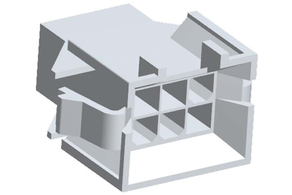 Product image for 6w D/R BMI plug housing