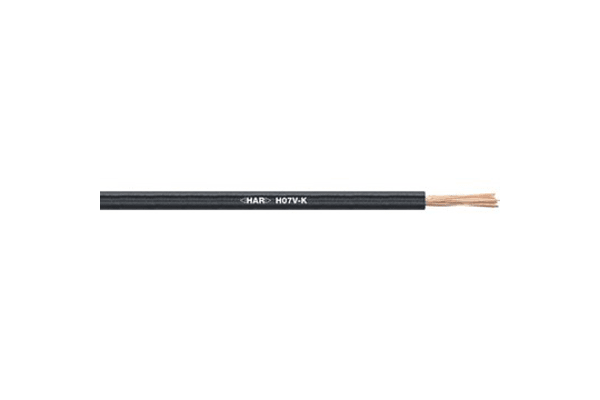 Product image for H07 V-K Single core Black 1.5mm