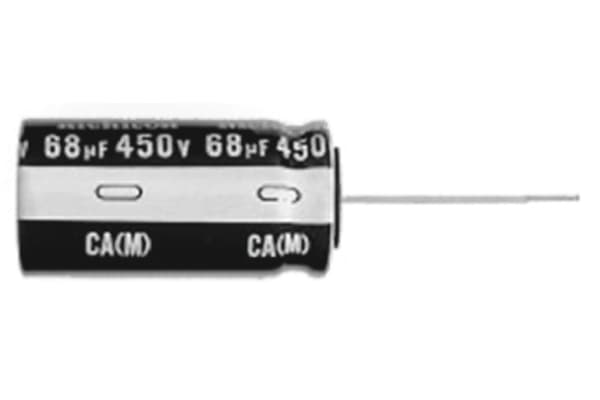 Product image for AL CAP RADIAL CA SERIES 47UF 450V