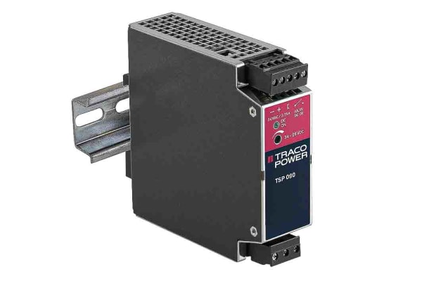 Product image for DIN Rail PSU, 48Vdc, 2A, 96W