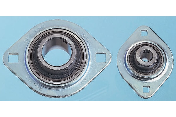 Product image for 2 BOLT FLANGE BEARING UNIT,SLFL 16MM ID