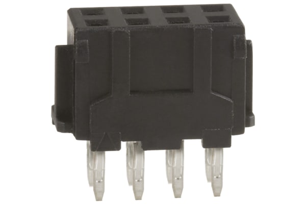 Product image for CONNECTOR,DOUBLE ROW,SOCKET,2MM,8 WAY