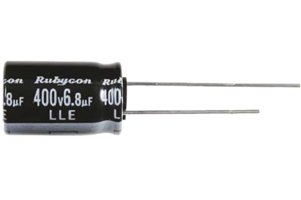 Product image for CAPACITOR SERIES LLE 6.8UF 400V 10X16