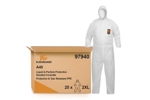 Product image for KLEENGUARD A40 COVERALL, XXL