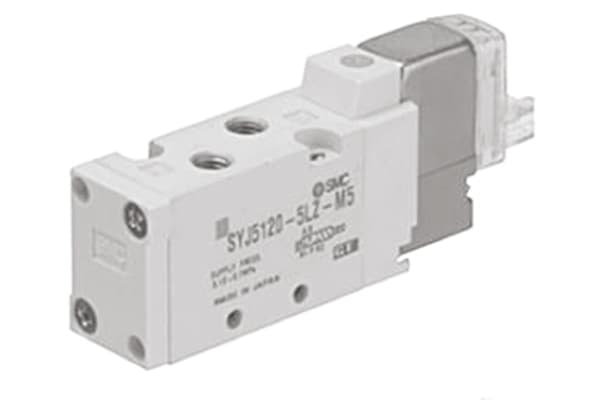 Product image for 5 Port Solenoid Valve, Base Mounted