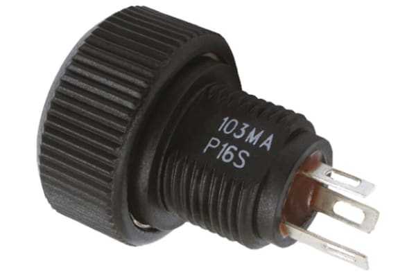 Product image for Switched potentiometer with knob 10K