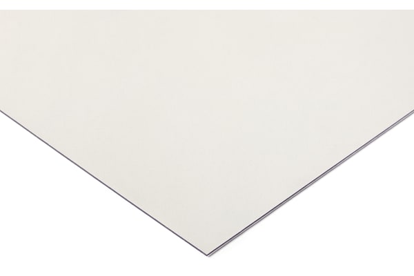 Product image for Clear polycarbonate sheet, 305x625x1.5mm