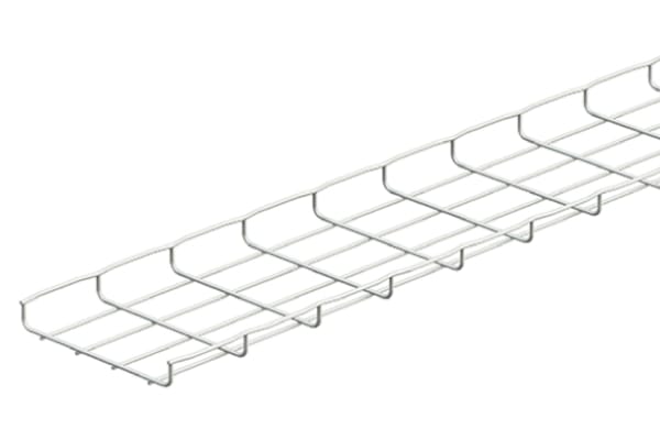 Product image for CABLE BASKET TRAY STAINLESS 304 100X30MM