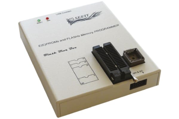 Product image for EPROMS AND FLASHS ZIF/PLCC32 PROGRAMMER