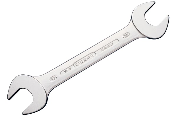 Product image for DOUBLE OPEN ENDED SPANNER 19X22 MM