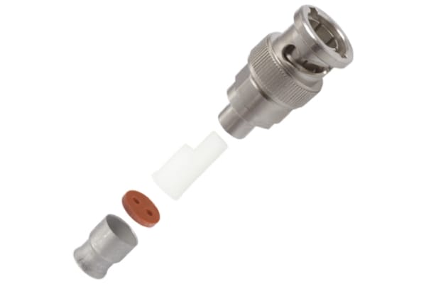 Product image for TWIN BNC PLUG, CRIMP, RG 108, RG 108A,