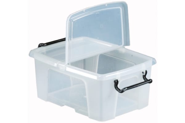 Product image for 12 LITRE CONTAINER WITH HINGED LID