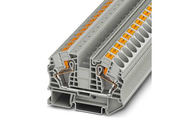 Product image for Push in terminal block 20-4 AWG,rey