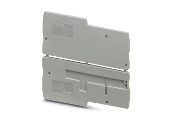 Product image for PTIO end cover, grey