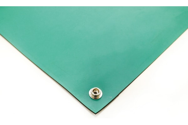 Product image for Green Conductive Rubber Mat 1.2x0.6mx2mm