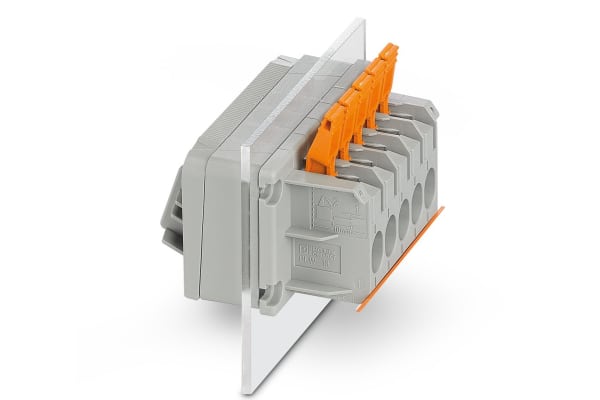 Product image for PLW FEED-THROUGH TERMINAL BLOCK 4 WAY