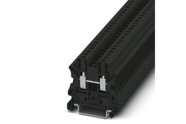 Product image for Phoenix Contact CLIPLINE Din Rail Terminal, 26 → 10 AWG, 1 kV