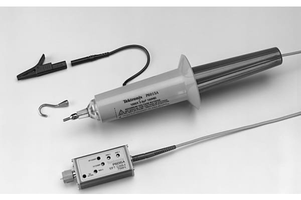 Product image for Tektronix P6015A Oscilloscope Probe, Probe Type: High Voltage 75MHz 20kV 1:1000