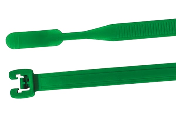 Product image for Q-TIE CABLE TIE 210 X 4.7MM - Q50R GREEN