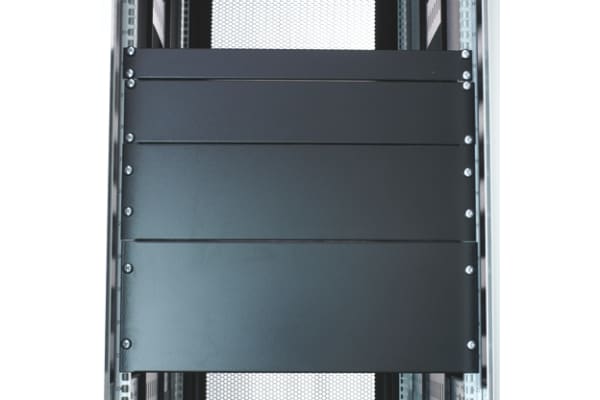 Product image for Steel 1U Blanking panel 19", RAL7035