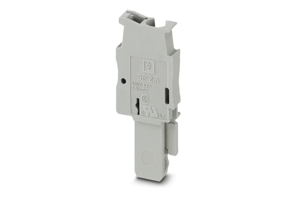 Product image for Connectors Spring-cage 1 position Gray