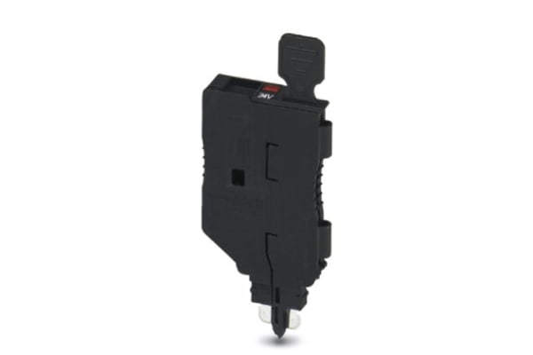 Product image for BLACK 12-30 V DC FUSE PLUG WITH LED