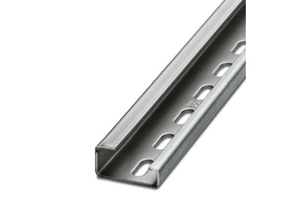 Product image for Perforated DIN Rail, 32x15x2000mm, Steel