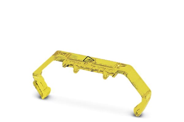 Product image for TERMINAL BLOCK COVER PROFILE, YELLOW