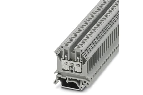 Product image for Conn; Term Blk; DIN Rail Feed Thru Screw